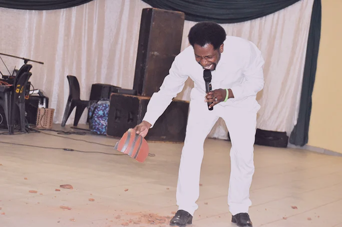 Prayer and breakthrough during the Deliverance Healing Ministries service in Limpopo